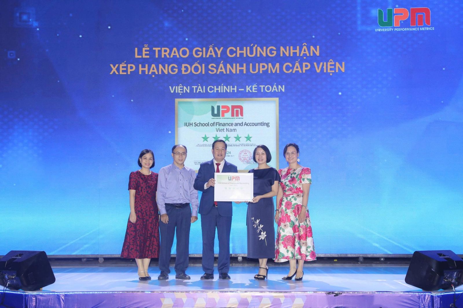 Viện Tài chính – Kế toán (IUH) đạt chuẩn UPM 5 sao